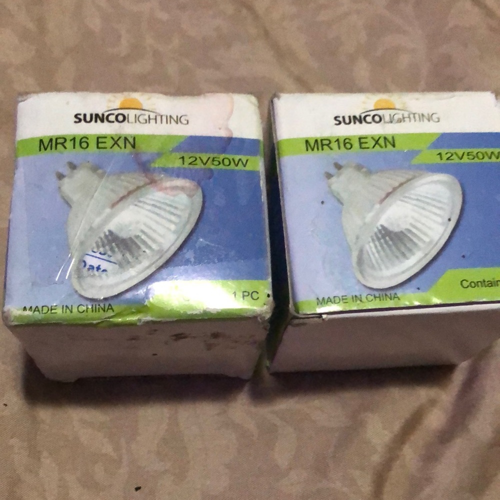Sunco lighting MR16 Halogen Bulb 12V 50W NIB